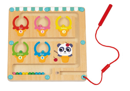 Magnetická hra Natoč zmrzlinu 2Kids Toys