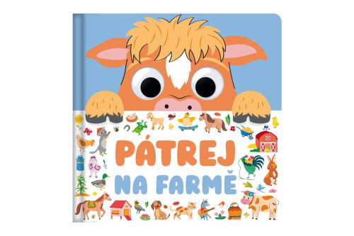 Knížka Pátrej na farmě 20 x 20 x 1,5 cm