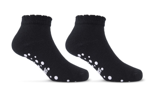 Kojenecké ponožky s protiskluzem dívčí vel. 15–17 cm