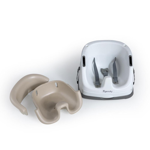 INGENUITY Podsedák na jídelní židli 2v1 Baby Base 6m+, do 22 kg
