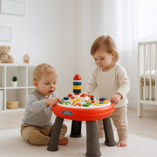 Interaktivní hrající hudební stoleček Baby Mix