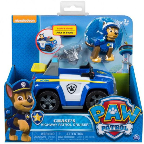 Paw Patrol základní vozidla s figurkou