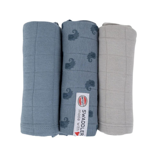 Swaddler látková plenka Flame Tribe 3balení 70 x 70 cm Lodger