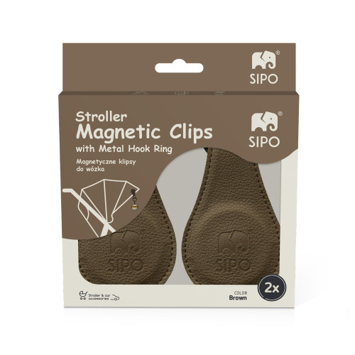 Magnetické klipy na kočárek 2 ks Sipo