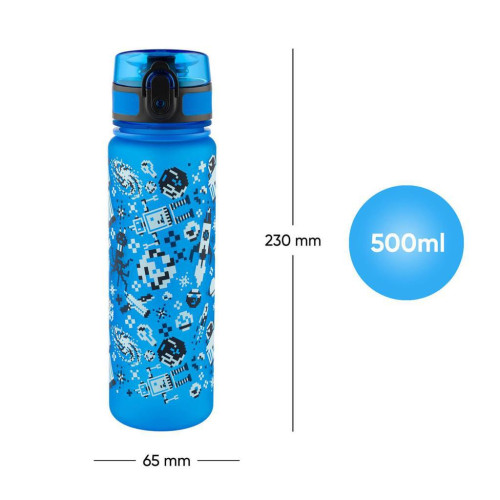 Tritanová láhev na pití Space Game 500 ml Baagl