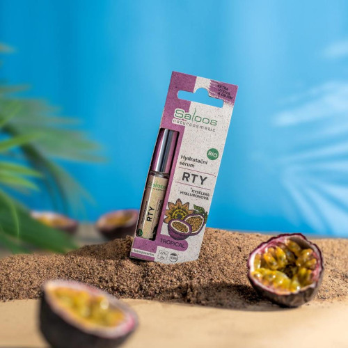 Bio Hydratační sérum na rty Tropical 7 ml Saloos
