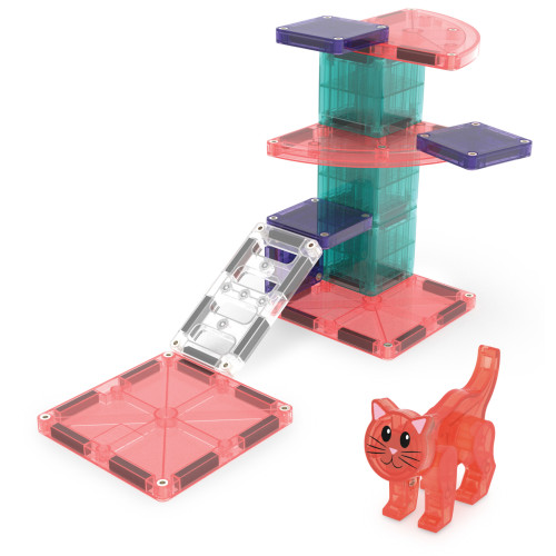 Magnetická stavebnice Cat Tree 13 dílů