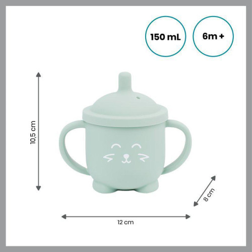 Silikonový hrníček Isy Cup 150 ml Babymoov