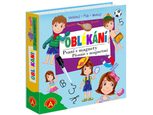 Psaní s magnety - Oblékání Pexi