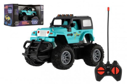 Auto RC terénní 14 cm 27MHz se světlem