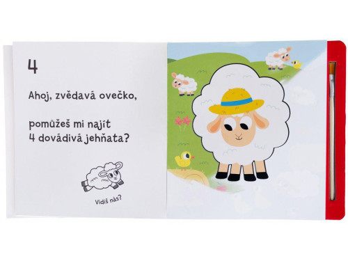 Kouzelné malování vodou - První počítání