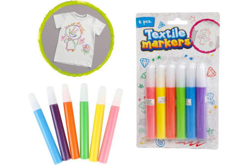 Fixy na textil 6 ks