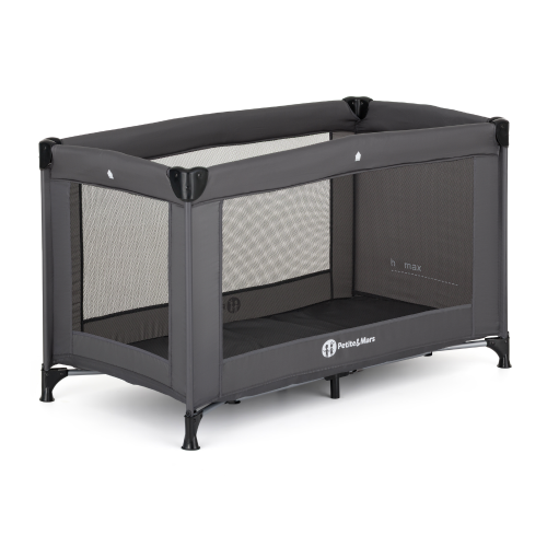 Postýlka cestovní Koot Lite, Dark Grey Petite & Mars