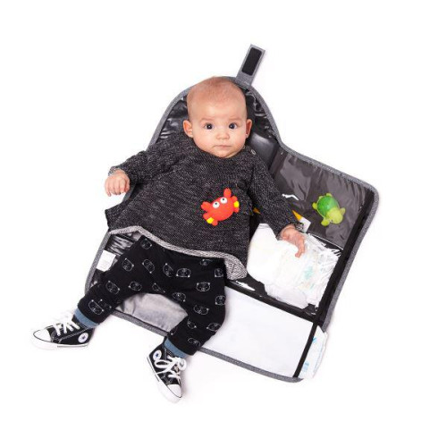 UNIVERSAL přebalovací podložka,šedá Baby Monsters