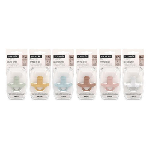 Šidítko anatomické silikon 0-6 m SX PRO Colour Essence Suavinex
