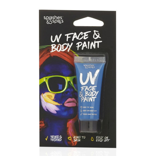 Barva na obličej a tělo UV v tubě 1 ks