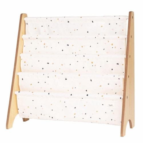 Stojan na knížky Recycled 3 Sprouts Terrazzo