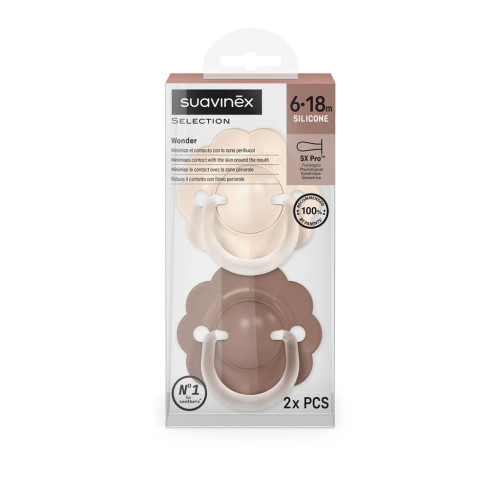 Dudlík SX Pro fyziologický 2 ks Wonderland New 6-18 m Suavinex