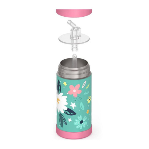 Dětská termoska s brčkem 355 ml