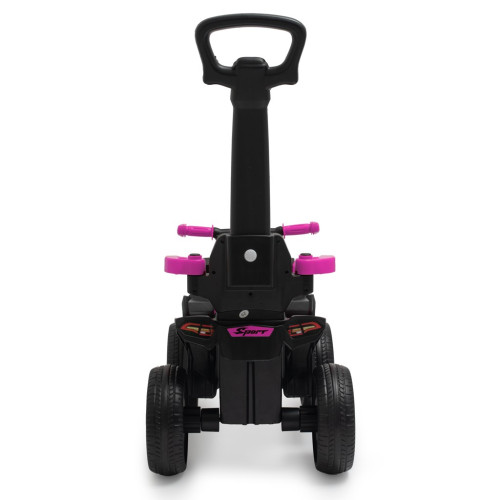 Dětské odrážedlo Baby Mix Mega Prime EVA s vodící tyčí