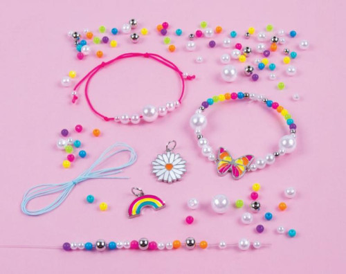 Sada na výrobu náramků Rainbow Treasure