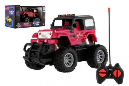 Auto RC terénní 14 cm 27MHz se světlem