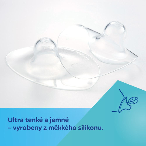 Chránič prsní bradavky EasyStart univerzální M/L 2 ks