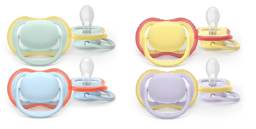 Šidítko Ultra air 0-6 m 2 ks Philips Avent