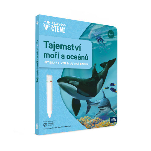 Kouzelné čtení kniha Tajemství moří a oceánů Albi