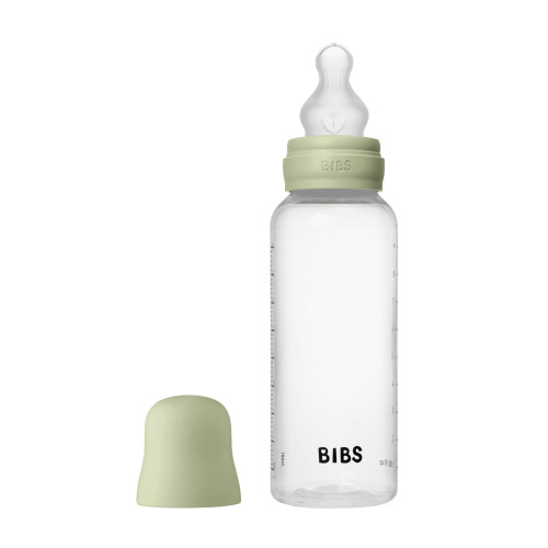 Antikoliková láhev se silikonovým dudlíkem 270 ml Bibs