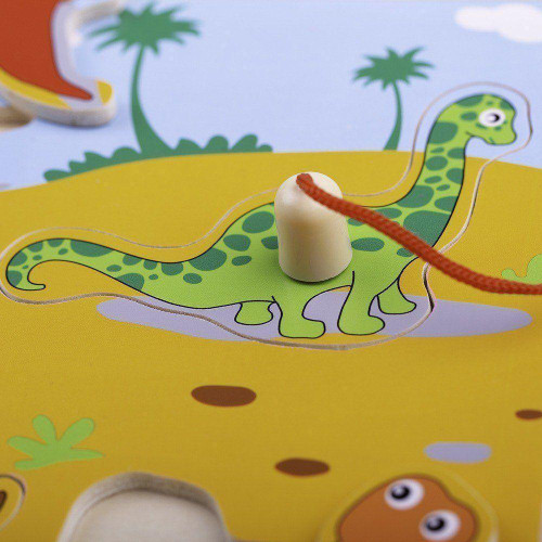 Dřevěné chytání dinosaurů Bigjigs Toys