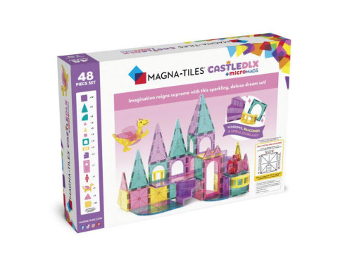Magnetická stavebnice Castle DLX 48 dílů