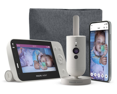 Philips AVENT Chůvička dětská video chytrá SCD953/26