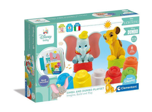 Disney set s knížkou a kostičkami Clemmy baby