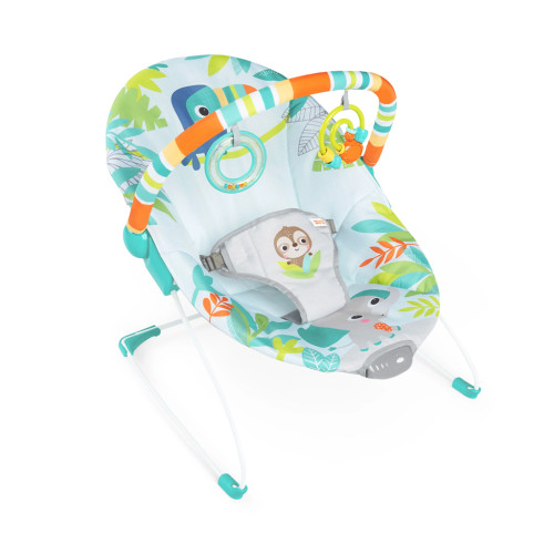Lehátko vibrující Rainforest Vibes™ 0 m+ do 9 kg Bright Starts
