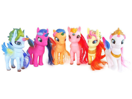 Unicorn jednorožec 13 cm s otáčecí hlavou