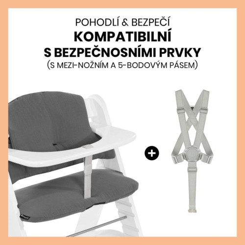 Polstrování Select na židličky Hauck