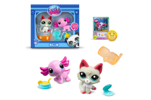 Littlest Pet Shop 2 figurky - 6 druhů