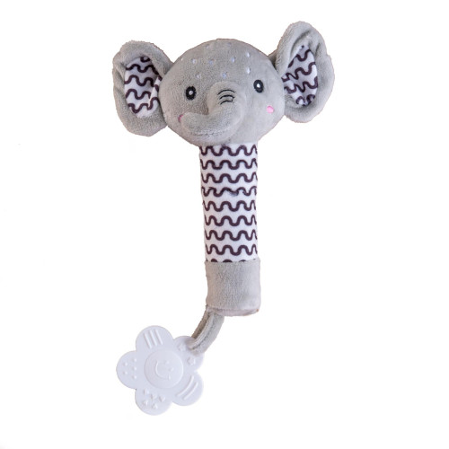 Pískátko/kousátko plyš 25 cm 0 m+ Babyted