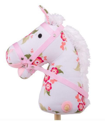Bigjigs Toys Růžový kůň na tyči
