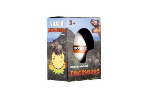 Vejce líhnoucí a rostoucí dinosaurus 6 cm