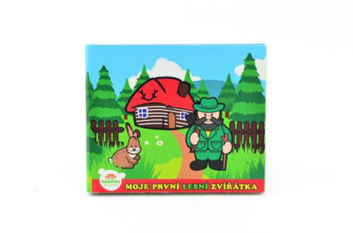 Knížka Leporelo Moje první lesní zvířátka