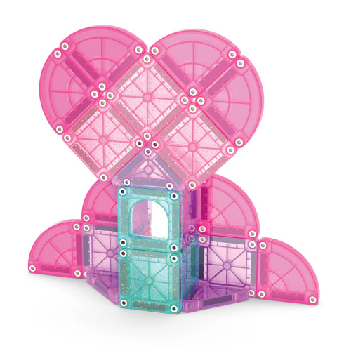Magnetická stavebnice microMAGS Heart to Heart Travel Set 26 dílů