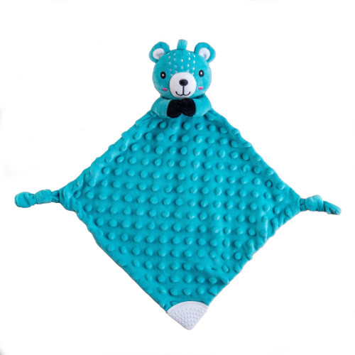 Usínáček babyted kousátko, chrastítko plyš 25x25 cm 0 m+