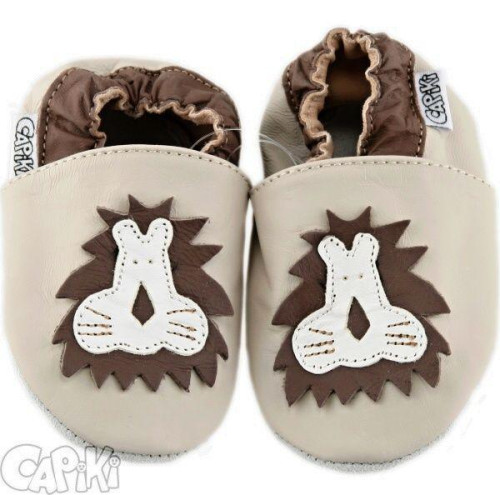 Kožené capáčky 12-18 m (21) 14,2 cm Capiki