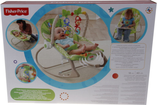 Fisher Price BG sedátko od miminka po batole rainforest