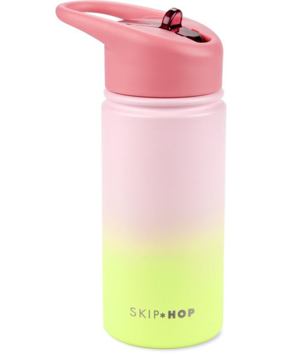 Láhev s brčkem nerezová Wander 450 ml Skip Hop