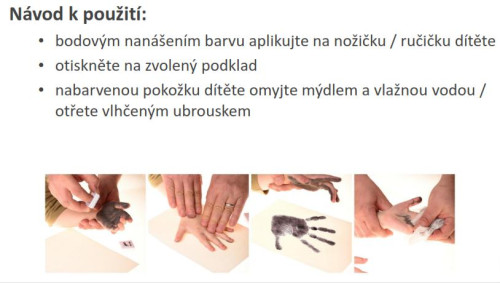 Barva na dětské otisky Baby Dab