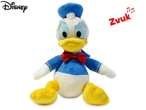 Kačer Donald plyšový 24 cm se zvukem