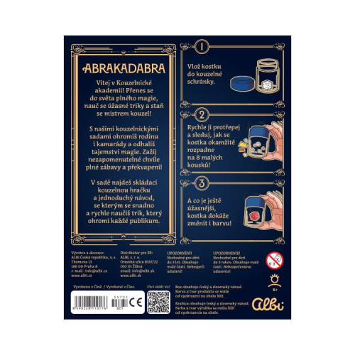 ABRAKADABRA - Exploze kostky Albi